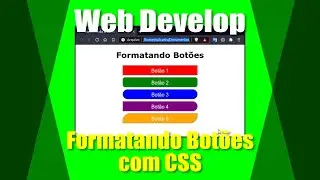 FORMATANDO BOTÕES HTML COM CSS