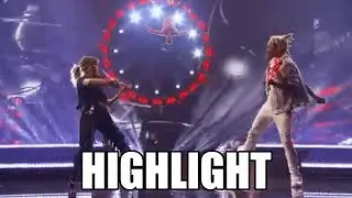 Brian King Joseph Duo Transcend and Lindsey Stirling - America's Got Talent 2018 Highlight｜GTF