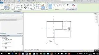 L section family for columns in REVIT 2018