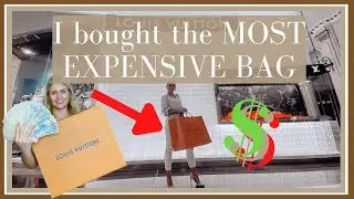 I bought the MOST EXPENSIVE Bag in Dubai | Louis Vuitton | unboxing