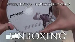 [Album Unboxing] Super Junior - Sorry Sorry (CD+DVD)(Version D)(Hong Kong Press)