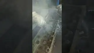 установка втулок направляющих клапанов