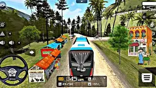 jungle mod map 😱 | buss simulator Indonesia| android gameplay | #bussid