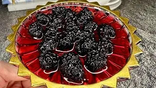 Böyürtkən mürəbbəsi.