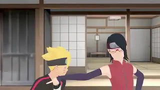 mmd naruto  SHE'S TOUCHING ME!