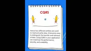 What is CQRS -.NET Interview Frequently ask question 