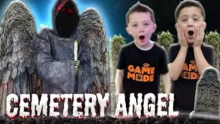 Cemetery Angel Lowes Halloween 2023 | Unbox Setup Halloween Animatronic | New Haunted Living 2023