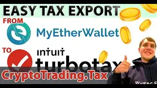 MEW My Ether Wallet : Export To TurboTax | Crypto Taxes Guide