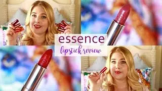 Essence Lipstick Review with Swatches │Jessica LaLuna