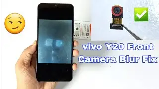 vivo Y20 Front camera Blur fix ✅️