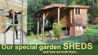 Derelict outbuildings to chic SHEDS | more ORGANIC gardening | Mid Wales
