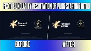How To Fix The Unclarity Resolution Of Pubg Starting Intro || 2020 ||