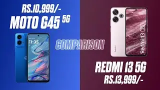 Moto G45 5g vs Redmi 13 5g Comparison | SD 6s Gen 3 Vs SD 4 Gen 2 | Which Best Under 15K ? 🔥🔥