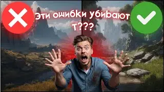 Эти ошибки убивают ваш ландшафт в Unreal Engine 5! - Как сделать ландшафт\лес в Unreal Engine 5!