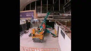 Time-lapse Footage Of Installing New Indicator Boards At Central!
