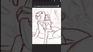 NO WAY I drew this under 40 minutes!