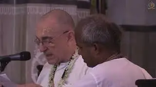 Srila Prabhupada's Vyasa Puja Ceremony held in Sri Dhama Mayapur, India. #3