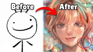 ROASTING VIRAL TIKTOK ART CHALLENGE