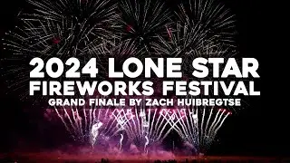 [4K] GRAND FINALE by Zach Huibregtse - Lone Star Fireworks Festival 2024
