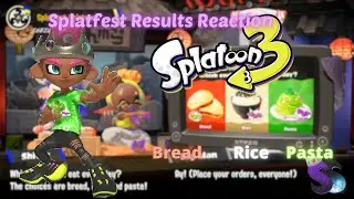 Splatoon 3 Splatfest: Bread/ Rice/ Pasta Splatfest Results Reaction