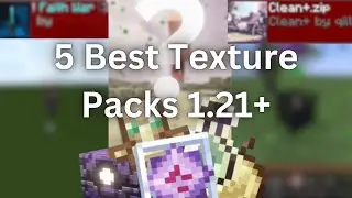 Top 5 Texture Packs 1.21 | PVP & Crystal PVP Texture Packs :)