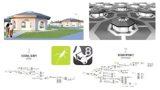 Parametric Landscape Building Array Using Grasshopper for Rhino 8 3D #grasshopper #parametric
