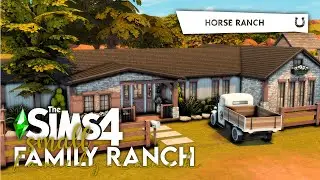 PFERDERANCH BAUEN🐴🩷| Speedbuild | Die Sims 4 Pferderanch | Deutsch/German
