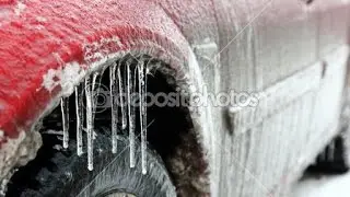 Моем авто в минус 20 или водитель и прелести зимы