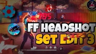 SetEdit Secret Command Part 3 😘 | Only One Tab Head Shot 😇 | 2X Sensitivity 😁 Command For FreeFire ⚡