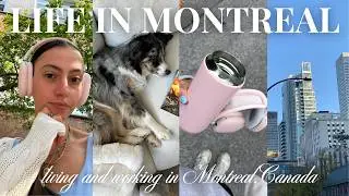 what it's REALLY like living and working in Montreal, Canada 📍*real* days + pros & cons (VLOG)