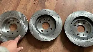 Slotted Brake Rotors / Better?