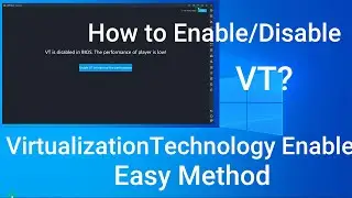 How to Enable/Disable Virtualization Technology(VT) in BIOS |FOR DELL/ASUS/HP 2020/JAN [EASY METHOD]