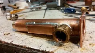 Part 4. Making Internal Combustion Engine, No Machine Shop - Cutting and Soldering the Cylinder