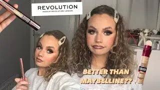 TESTING the new REVOLUTION eye bright concealer✨ is it worth your £££