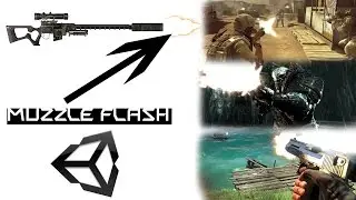 Unity3d FPS tutorial #5 Muzzle flash