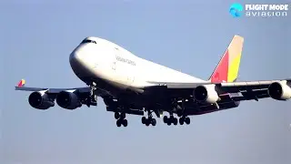 10 MINUTES APPROACHING AND LANDING IN FRANKFURT#boeing747