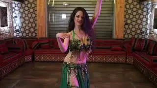 stefania bvelly dancer dancing el razala in slow motion ריקודי בטן בהילוך איטי
