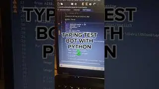Typing Bot in Python 🐍 | OCR Bot | 