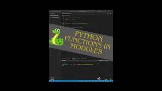 📦 Diving into Python Modules! 🐍✨