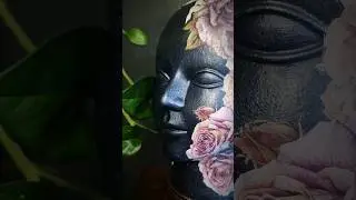Part 3 Creepy Mannequin Head Makeover! #mannequin #handpainted #upcycle #diy #homedecor #diyideas