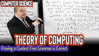 Proving a Context-Free Grammar is Correct (Theory of Computing)