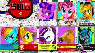 Ponies being built - PixelCanvas.io