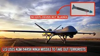 AGM 114R9X 'NINJA' MISSILE FIRED FROM MQ9 REAPER SHREDS TERRORISTS IN SYRIA ! DEFENSE UPDATES