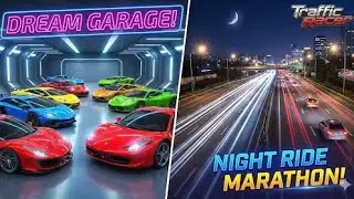 See my garage, which one is your favourite car? #trafficracer #racinggame #racingvideogame #gaming 