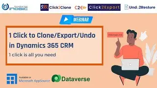 Clone, Export & Restore data in Microsoft Dynamics 365 CRM - All possible with just 1 Click