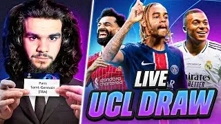 🔴UEFA Champions League LIVE Draw #ucl