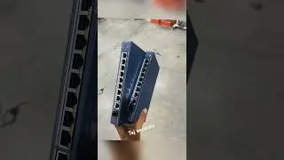 Hikvision poe switch unboxing