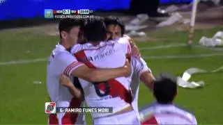 Gol Funes Mori. Newell's 0-River 1. Fecha 11. FPT
