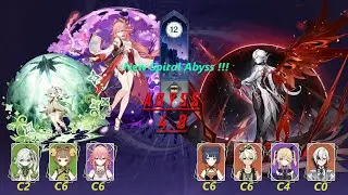 New Spiral Abyss 4.8 | C2 Nahida ft. C6 Yae Miko & C0 Arlecchino | Genshin Impact