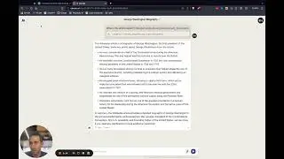 My default browser page and the default LLM I use